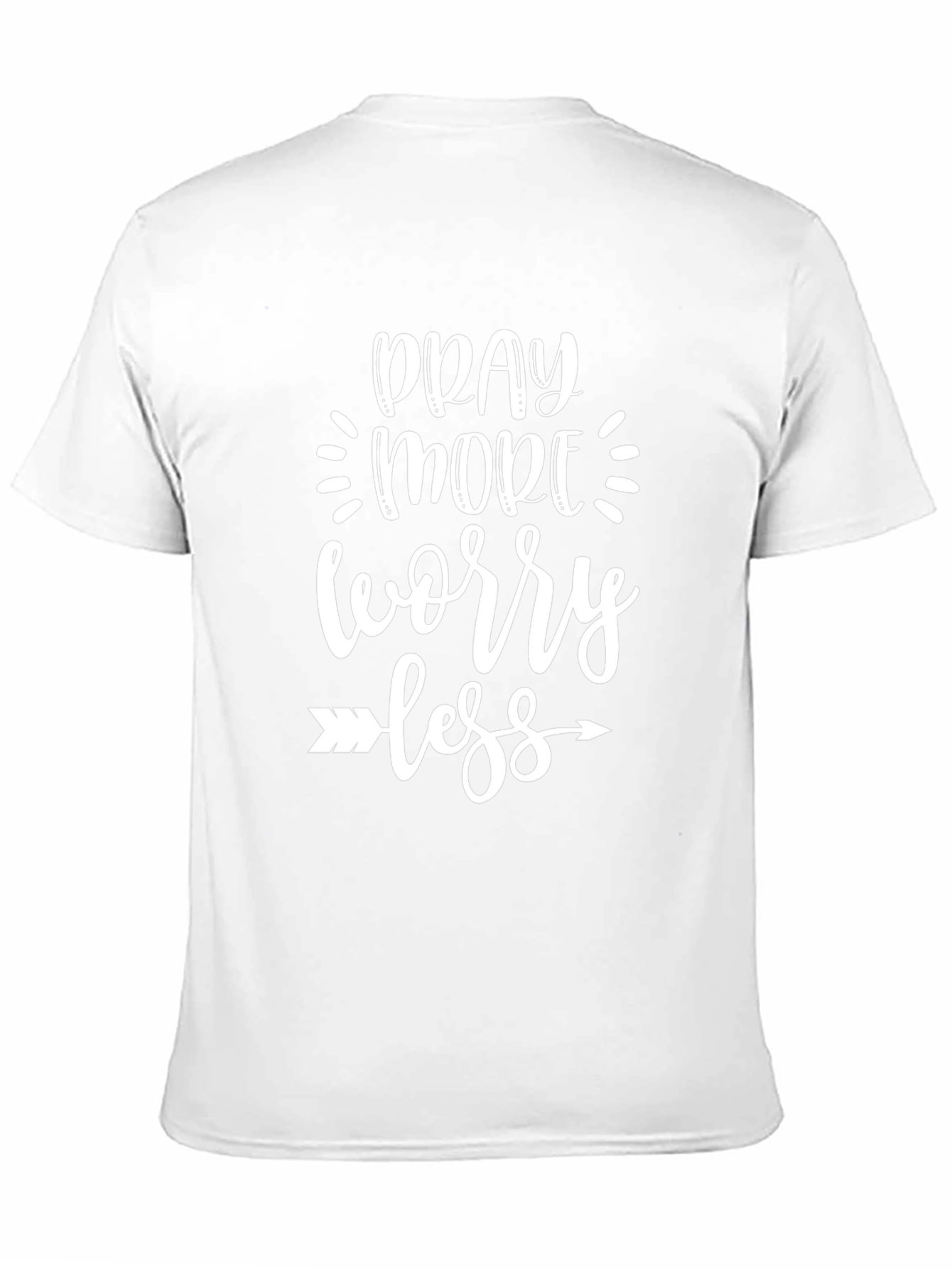 Pray More Worry Less Graphic Tee