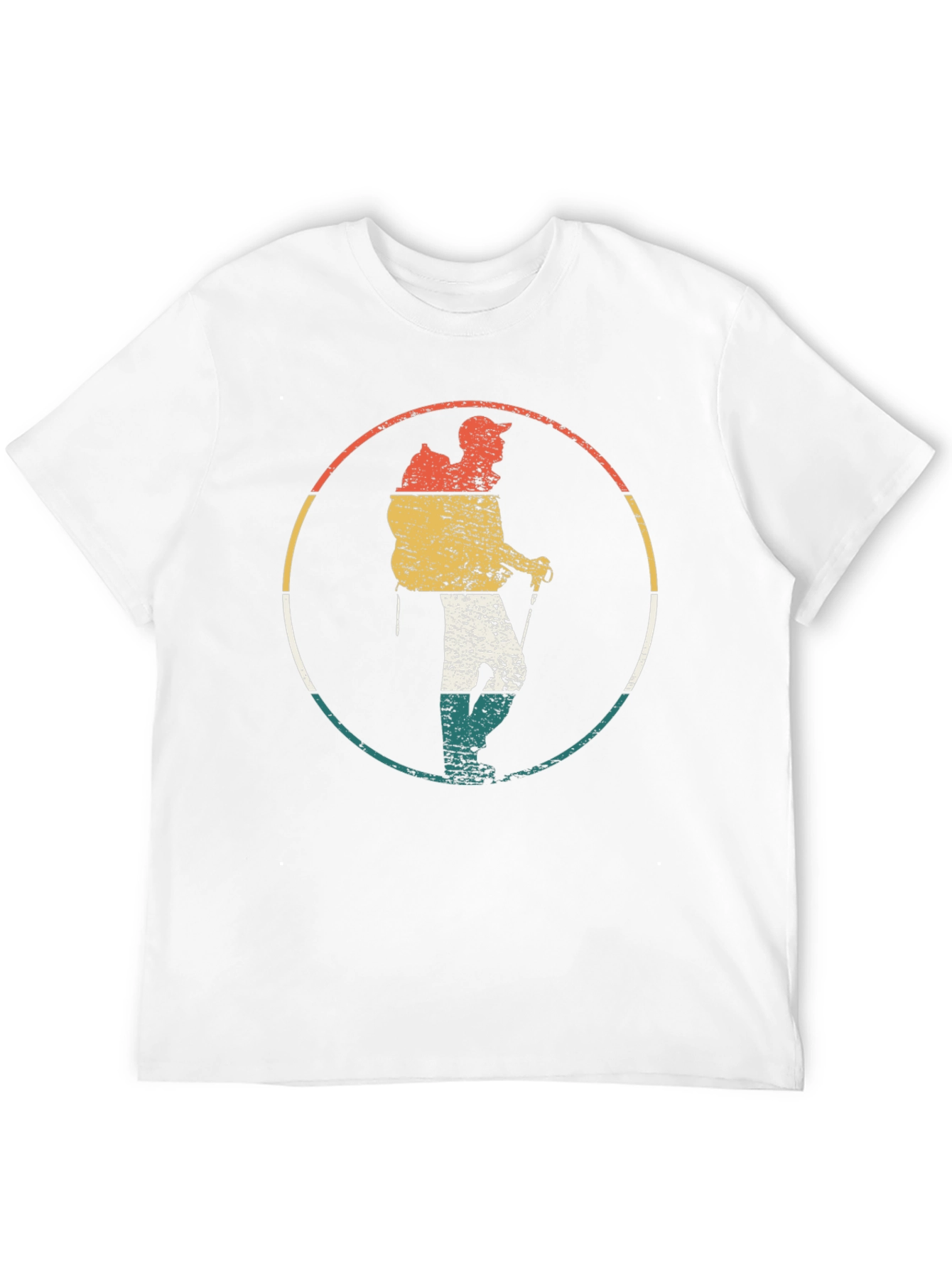 Retro Hiker Graphic Tee - Adventure Ready