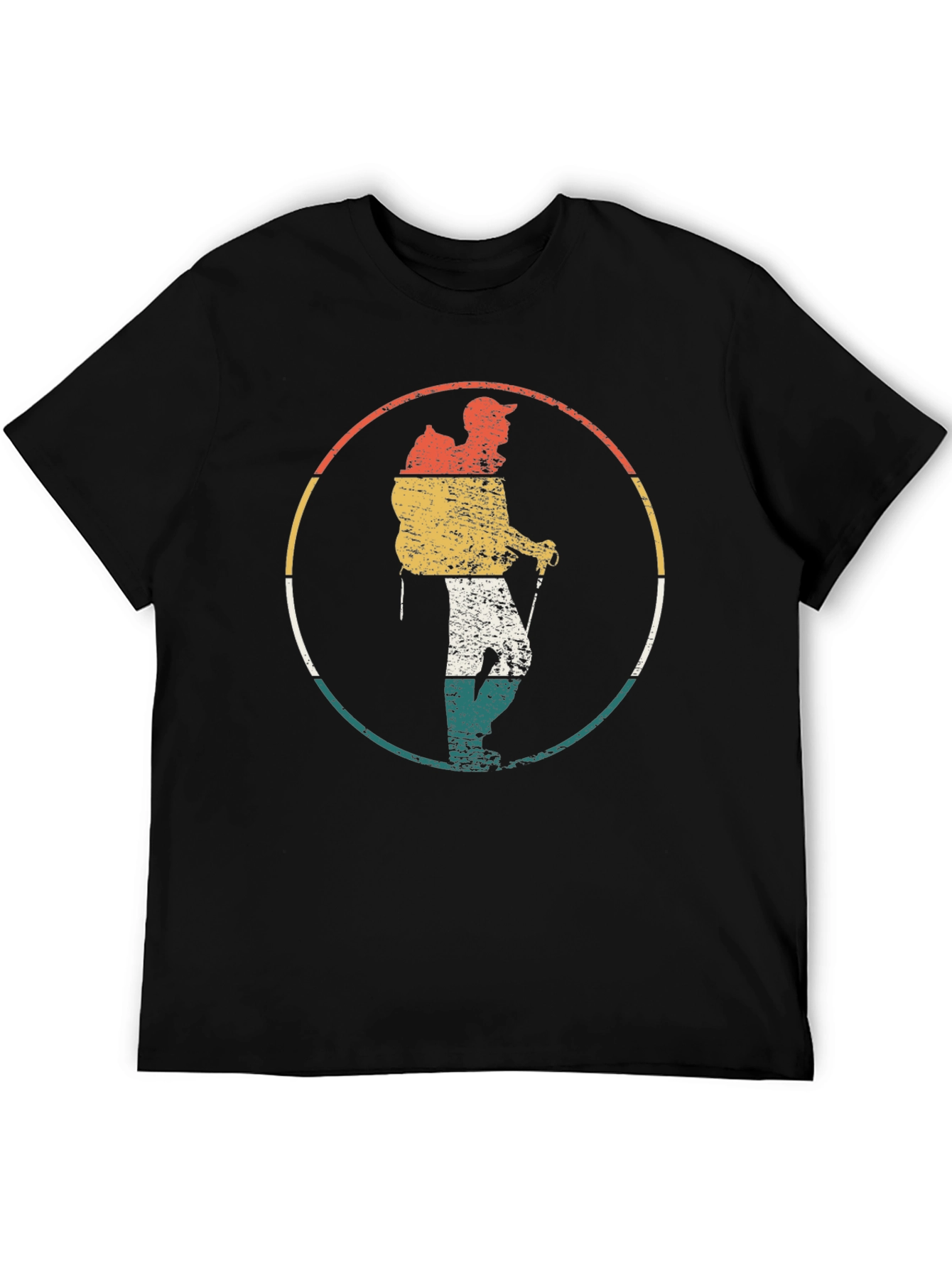 Retro Hiker Graphic Tee - Adventure Ready