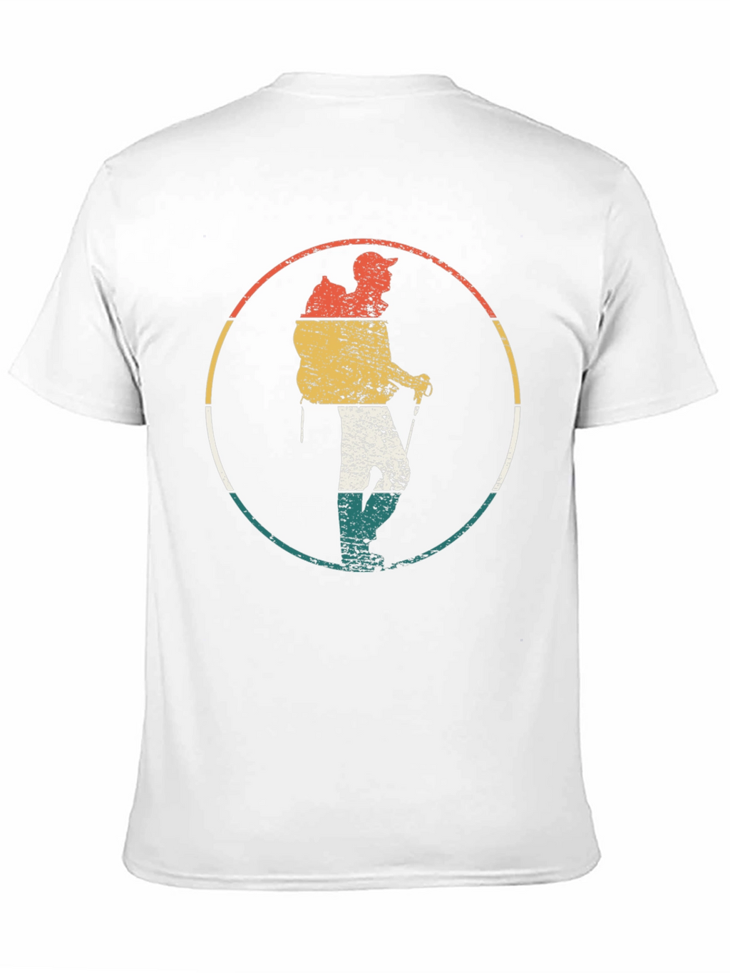 Retro Hiker Graphic Tee - Adventure Ready