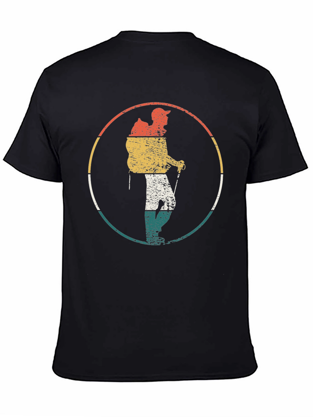 Retro Hiker Graphic Tee - Adventure Ready