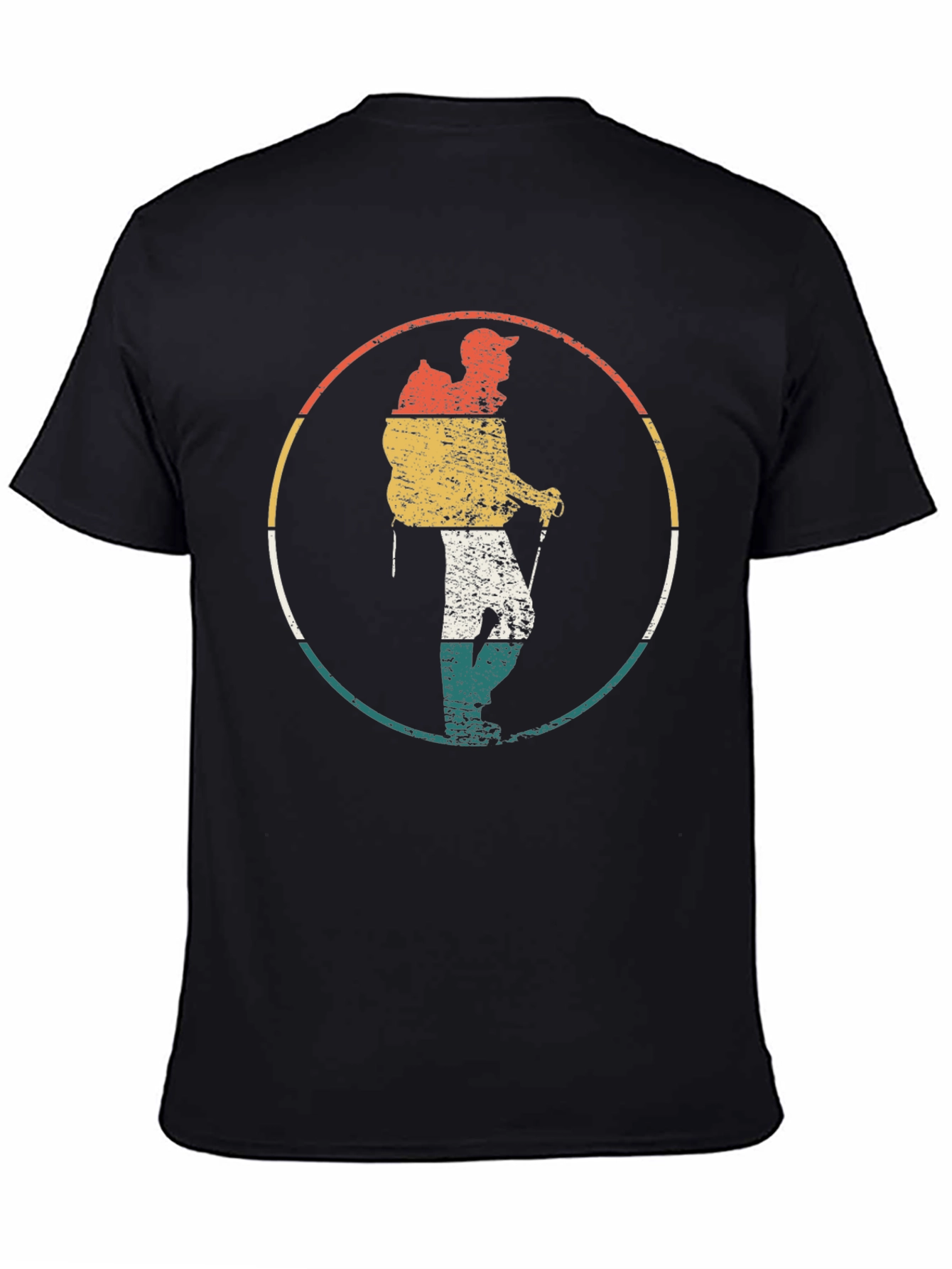 Retro Hiker Graphic Tee - Adventure Ready