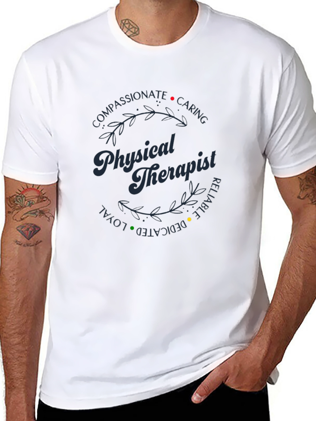 Compassionate Physical Therapist Graphic Tee