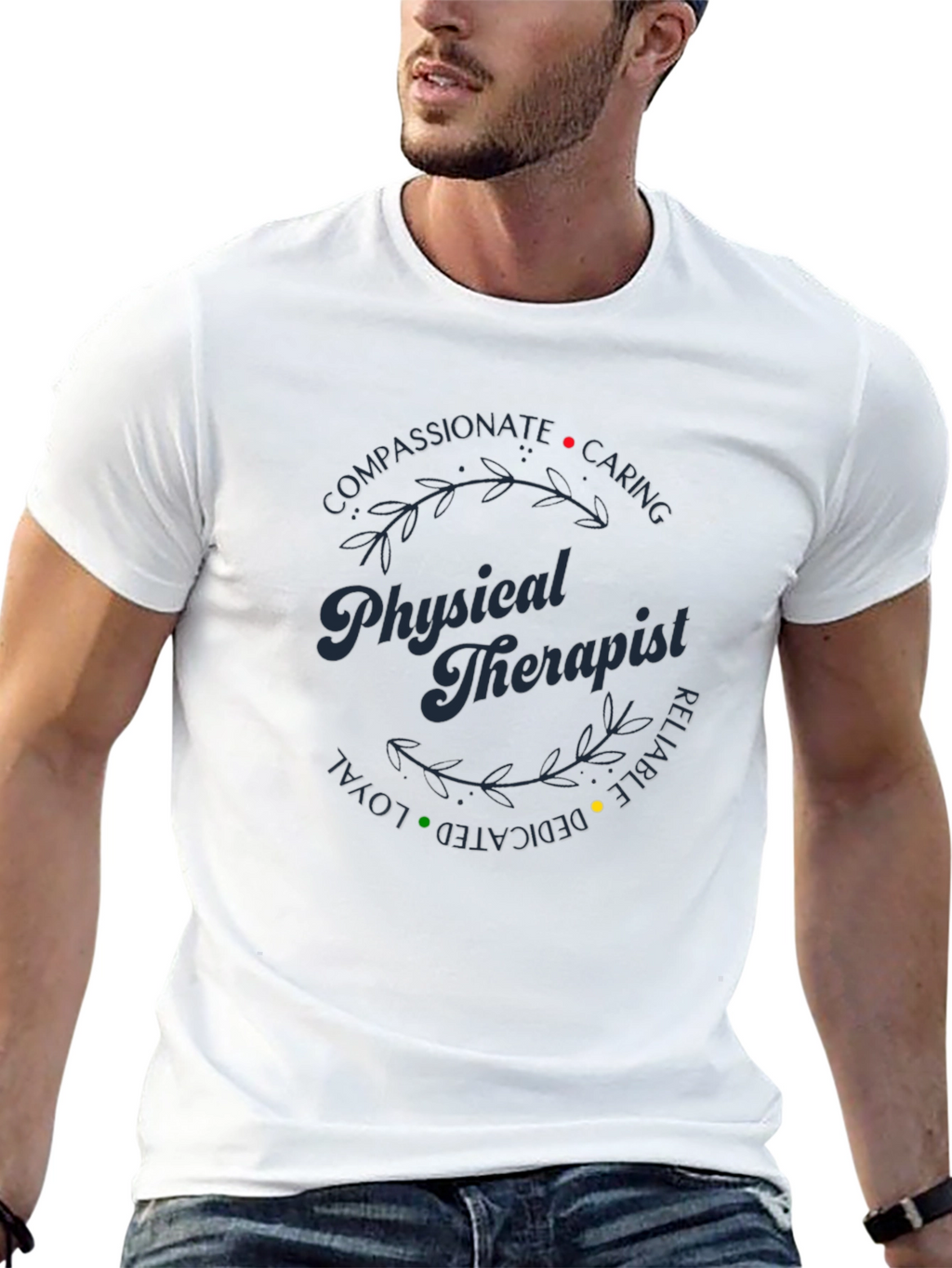 Compassionate Physical Therapist Graphic Tee