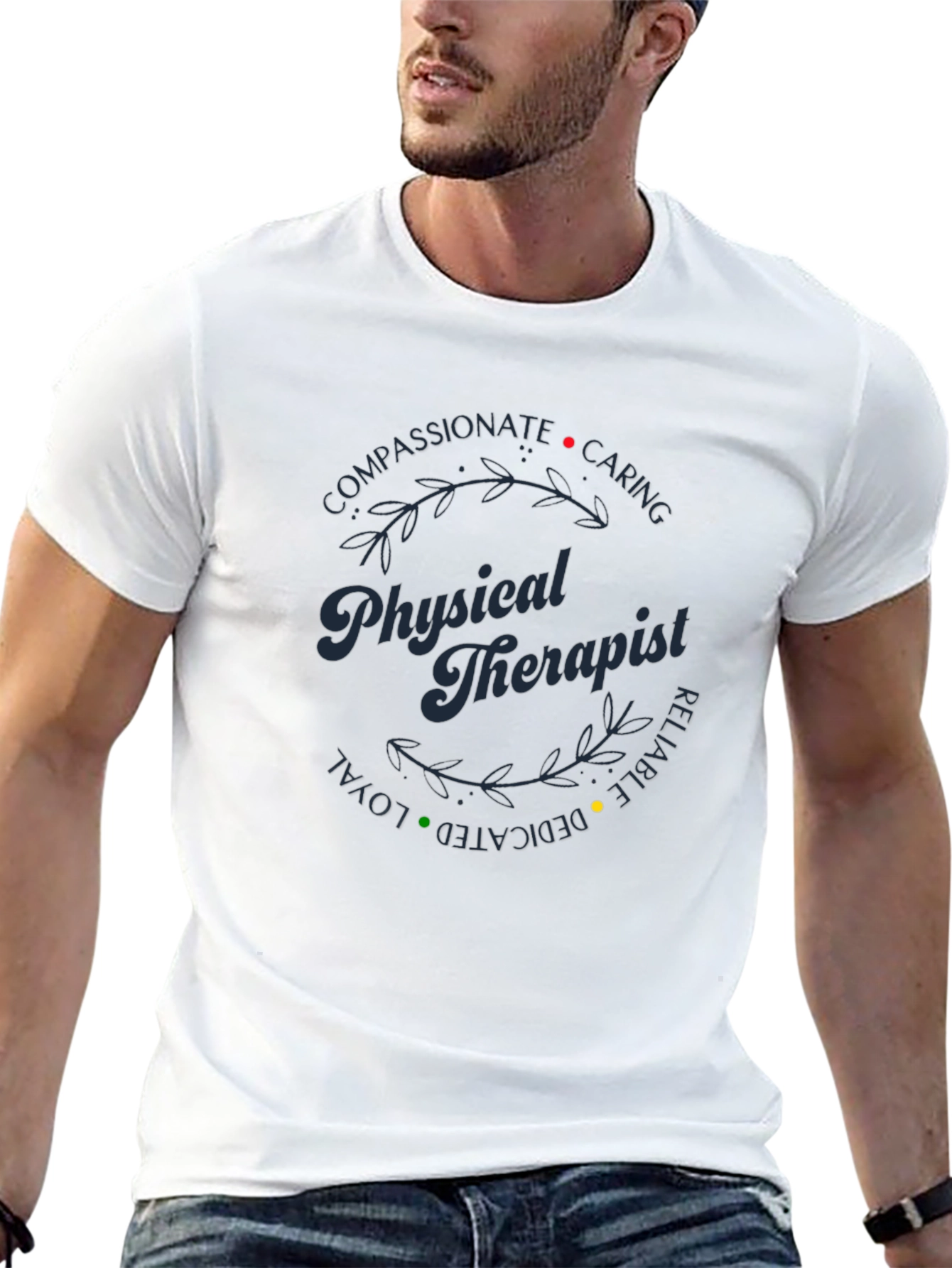 Compassionate Physical Therapist Graphic Tee