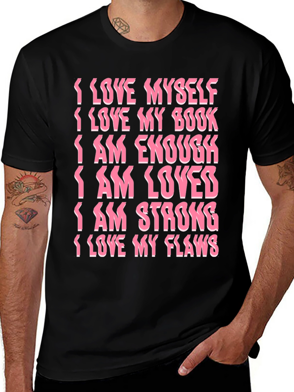 Affirmation Statement Graphic T-Shirt