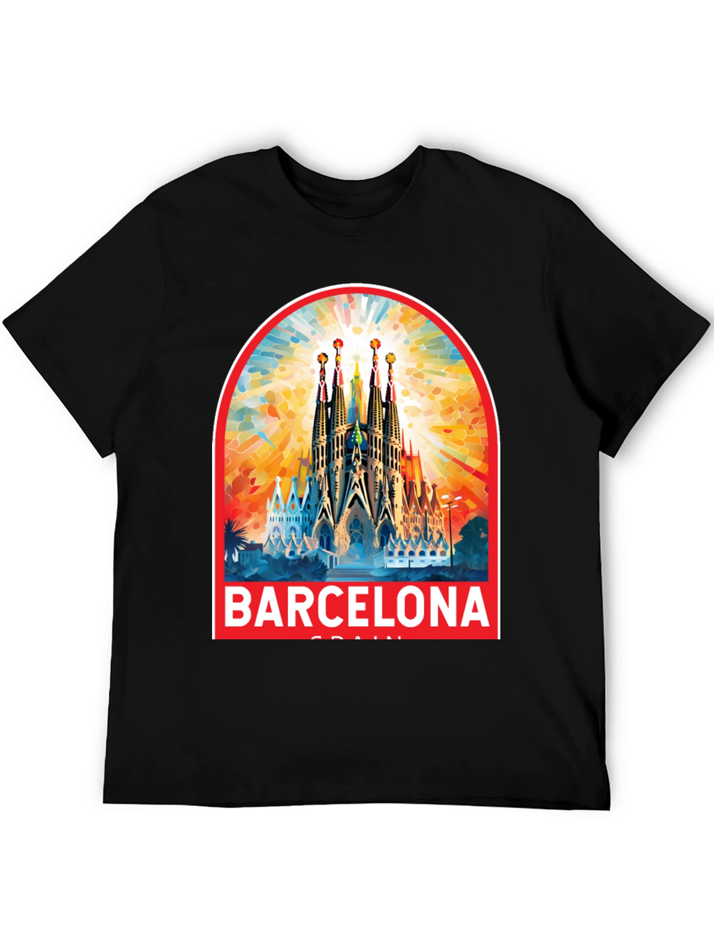 Barcelona Spain T-Shirt Souvenir Graphic Tee
