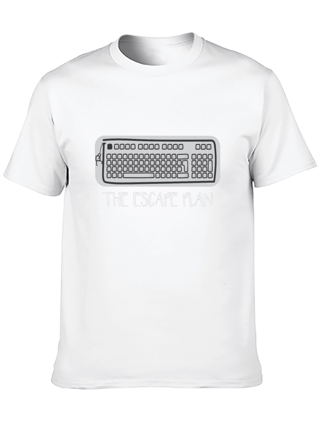 The Escape Plan Keyboard T-Shirt