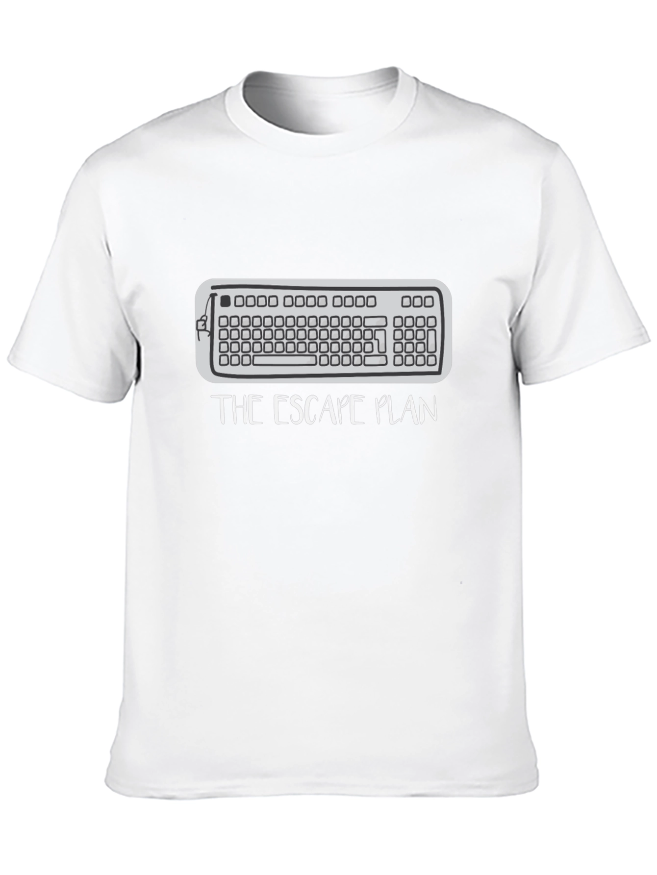 The Escape Plan Keyboard T-Shirt