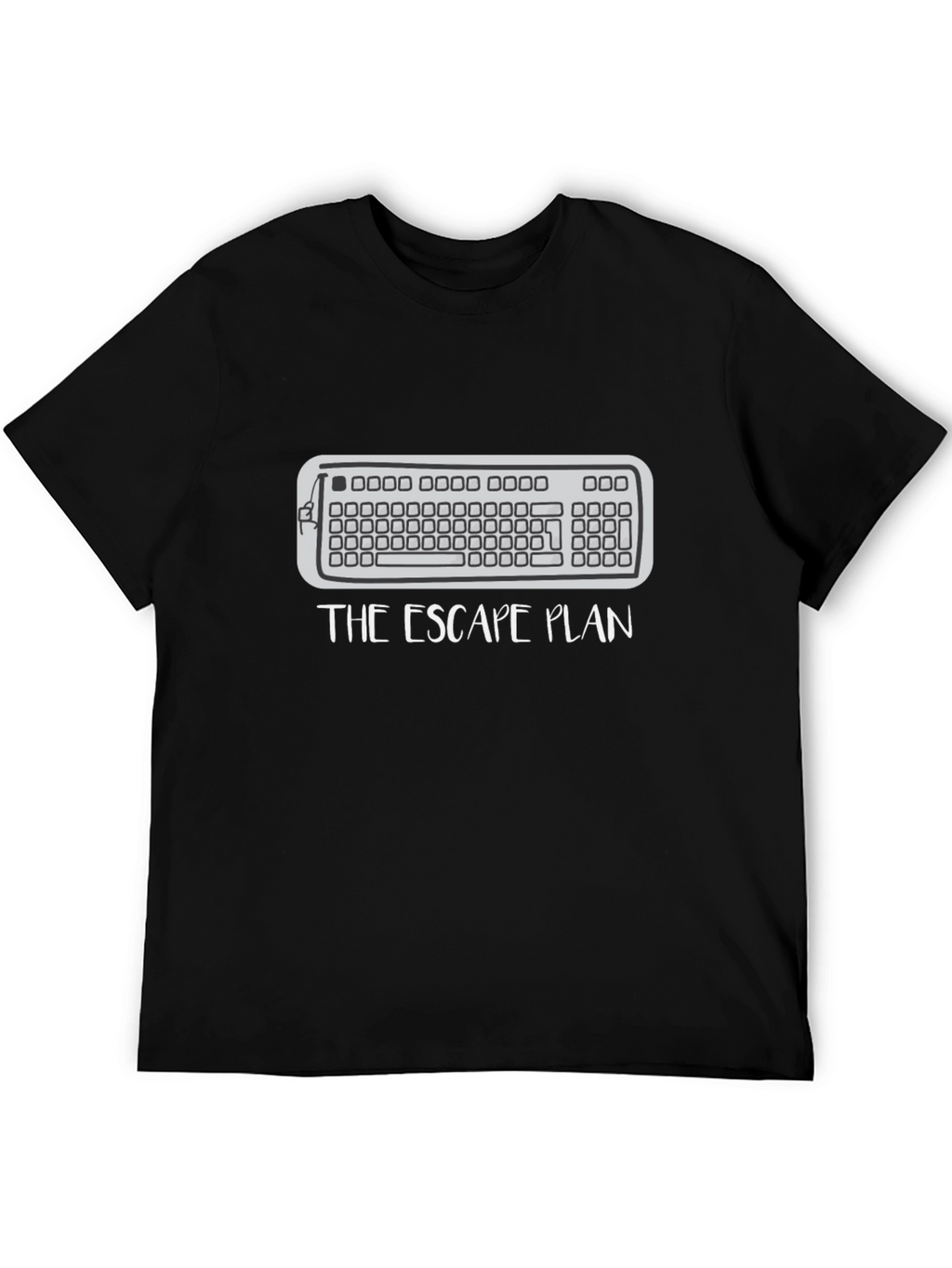 The Escape Plan Keyboard T-Shirt