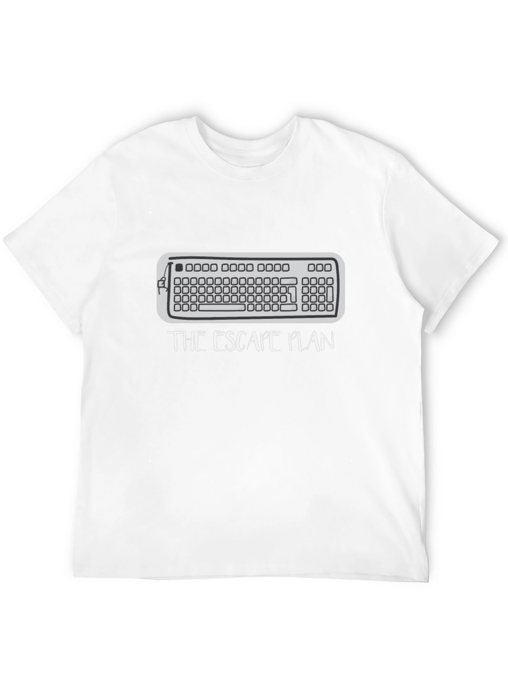 The Escape Plan Keyboard T-Shirt