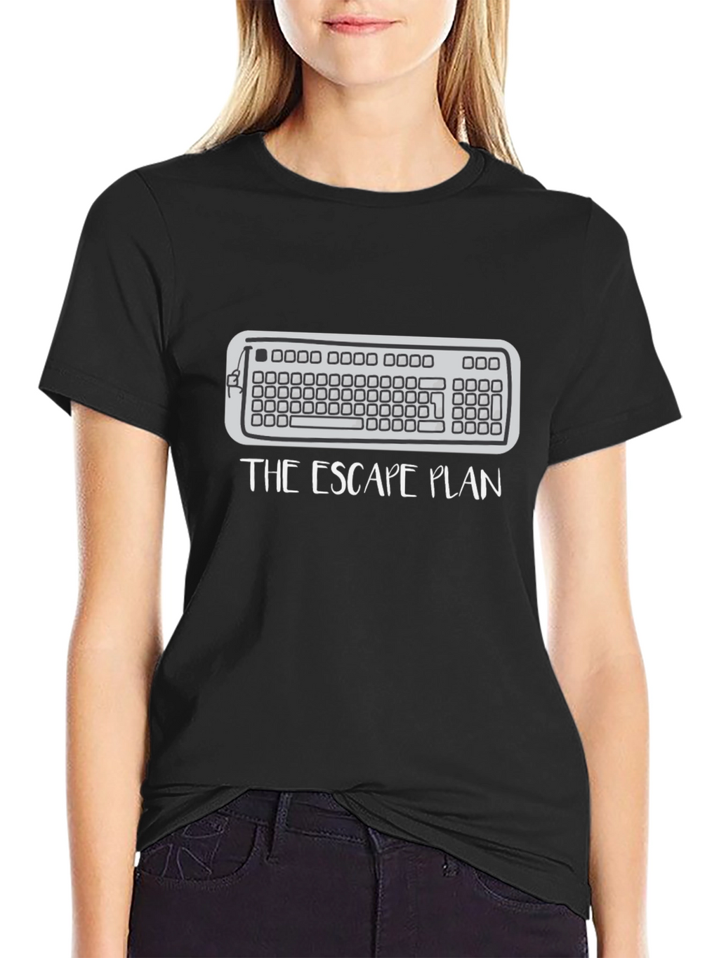 The Escape Plan Keyboard T-Shirt