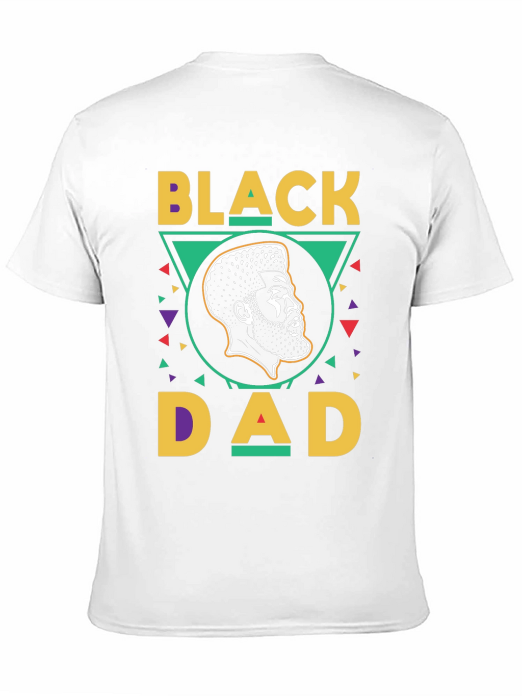 Black Dad Graphic Tee - Stylish Fathers Day Gift