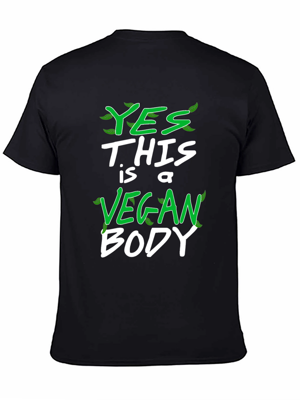 Vegan Body T-Shirt - Black
