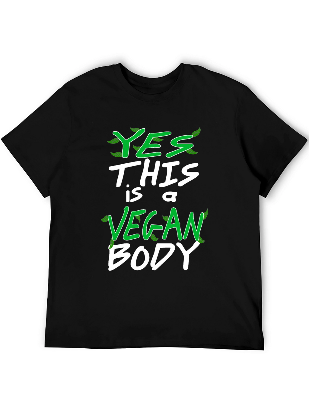 Vegan Body T-Shirt - Black