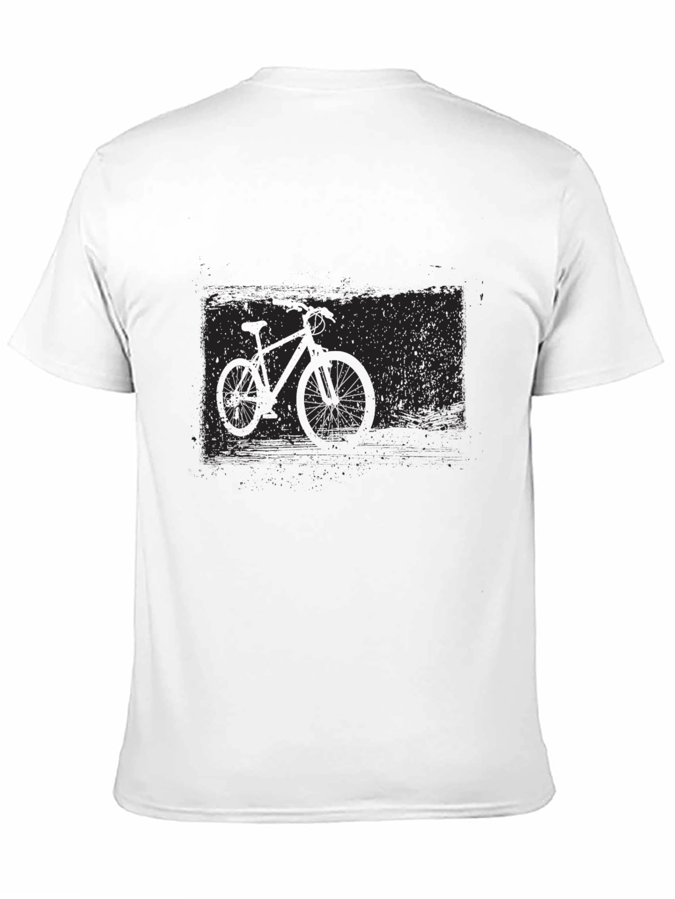 Black Bicycle Graphic Tee - Urban Style Comfort