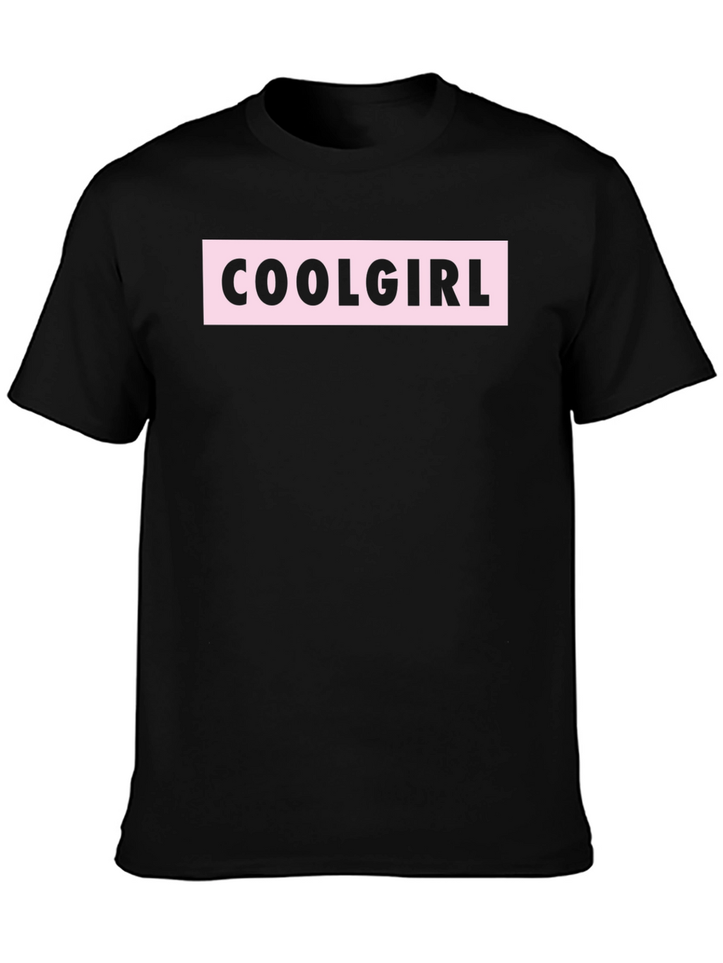 Coolgirl Black T-Shirt: Edgy and Stylish