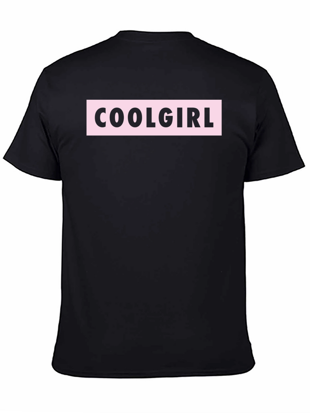 Coolgirl Black T-Shirt: Edgy and Stylish