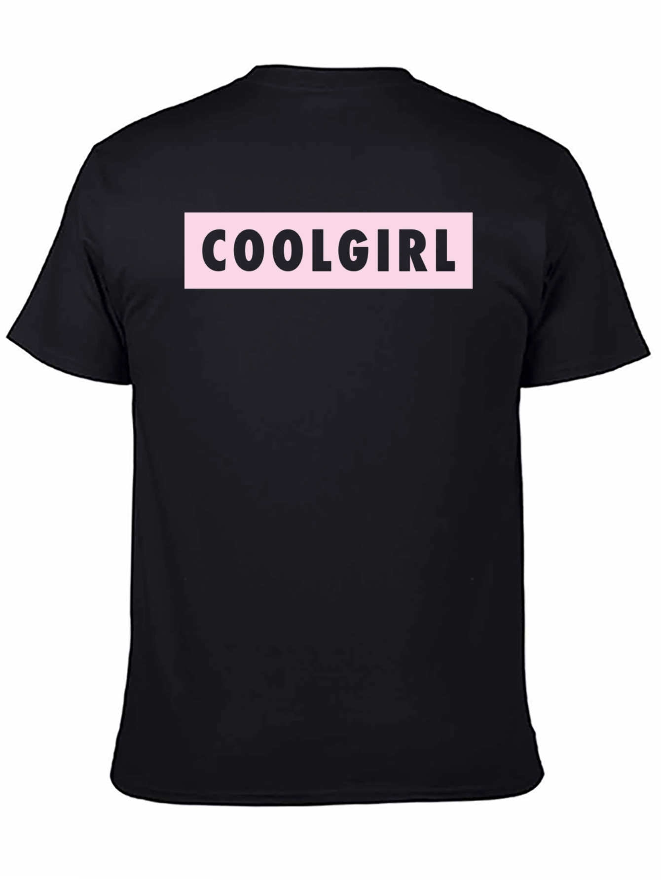Coolgirl Black T-Shirt: Edgy and Stylish
