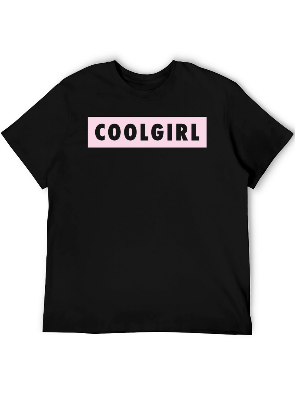 Coolgirl Black T-Shirt: Edgy and Stylish