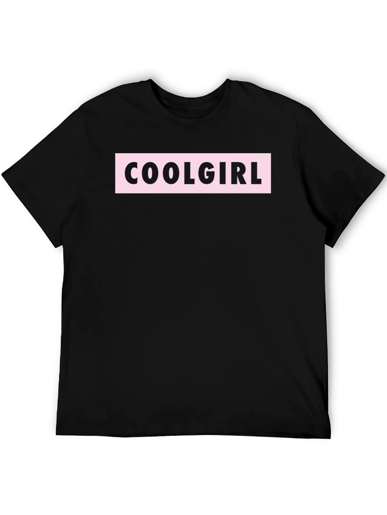 Coolgirl Black T-Shirt: Edgy and Stylish