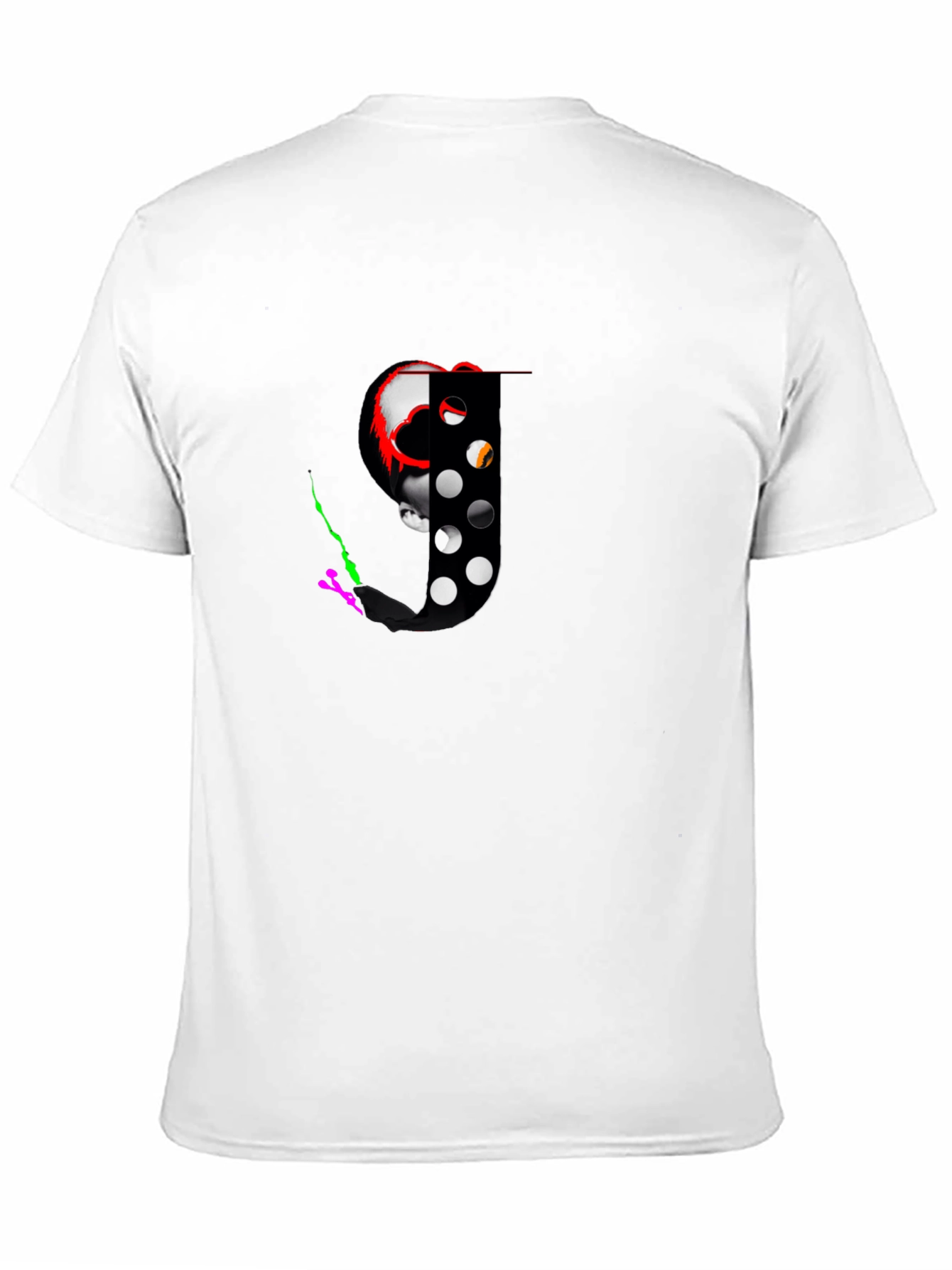 Skull & Hockey Mask Graphic Tee - Black