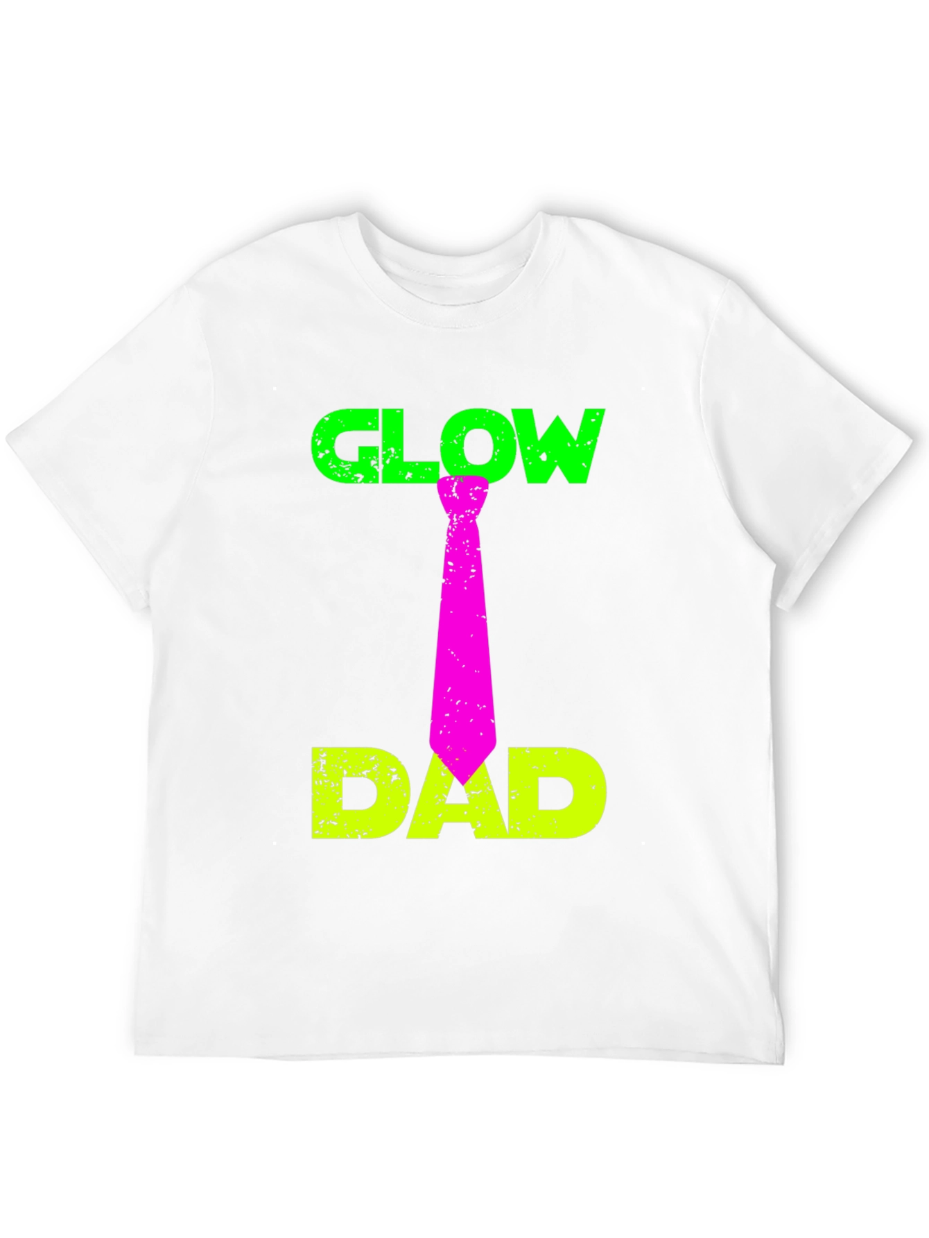 Glow Dad T-Shirt Funny Fathers Day Gift