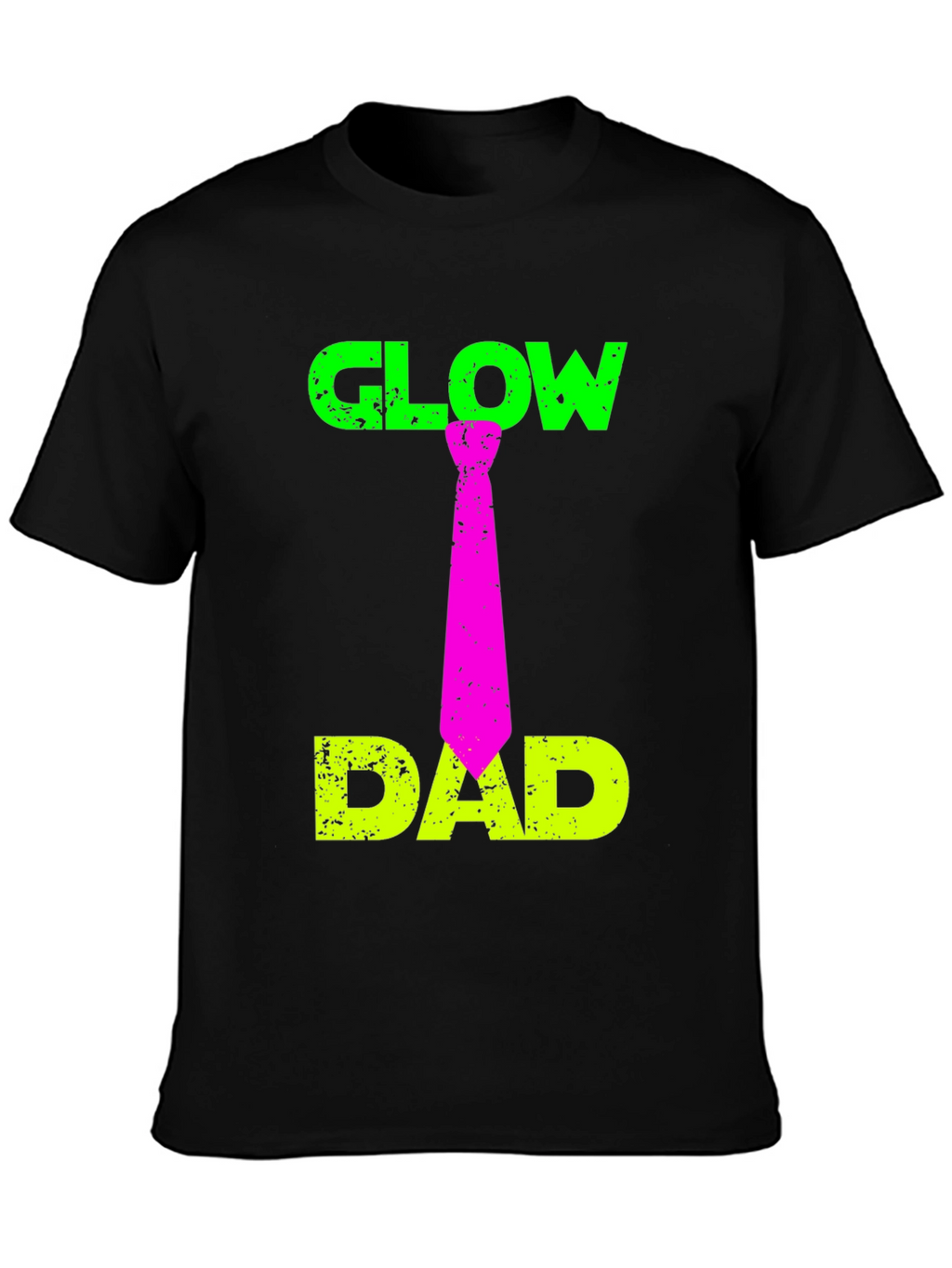 Glow Dad T-Shirt Funny Fathers Day Gift