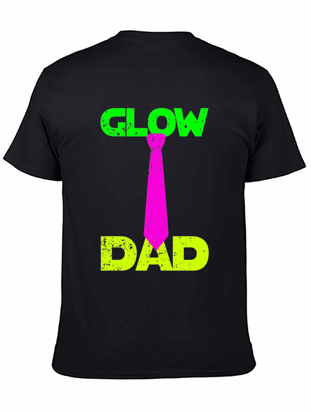 Glow Dad T-Shirt Funny Fathers Day Gift