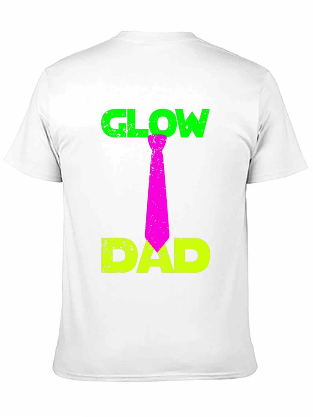 Glow Dad T-Shirt Funny Fathers Day Gift