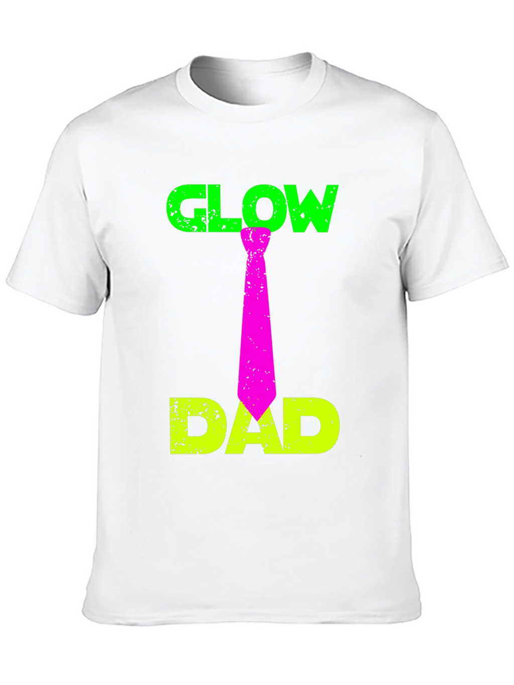Glow Dad T-Shirt Funny Fathers Day Gift