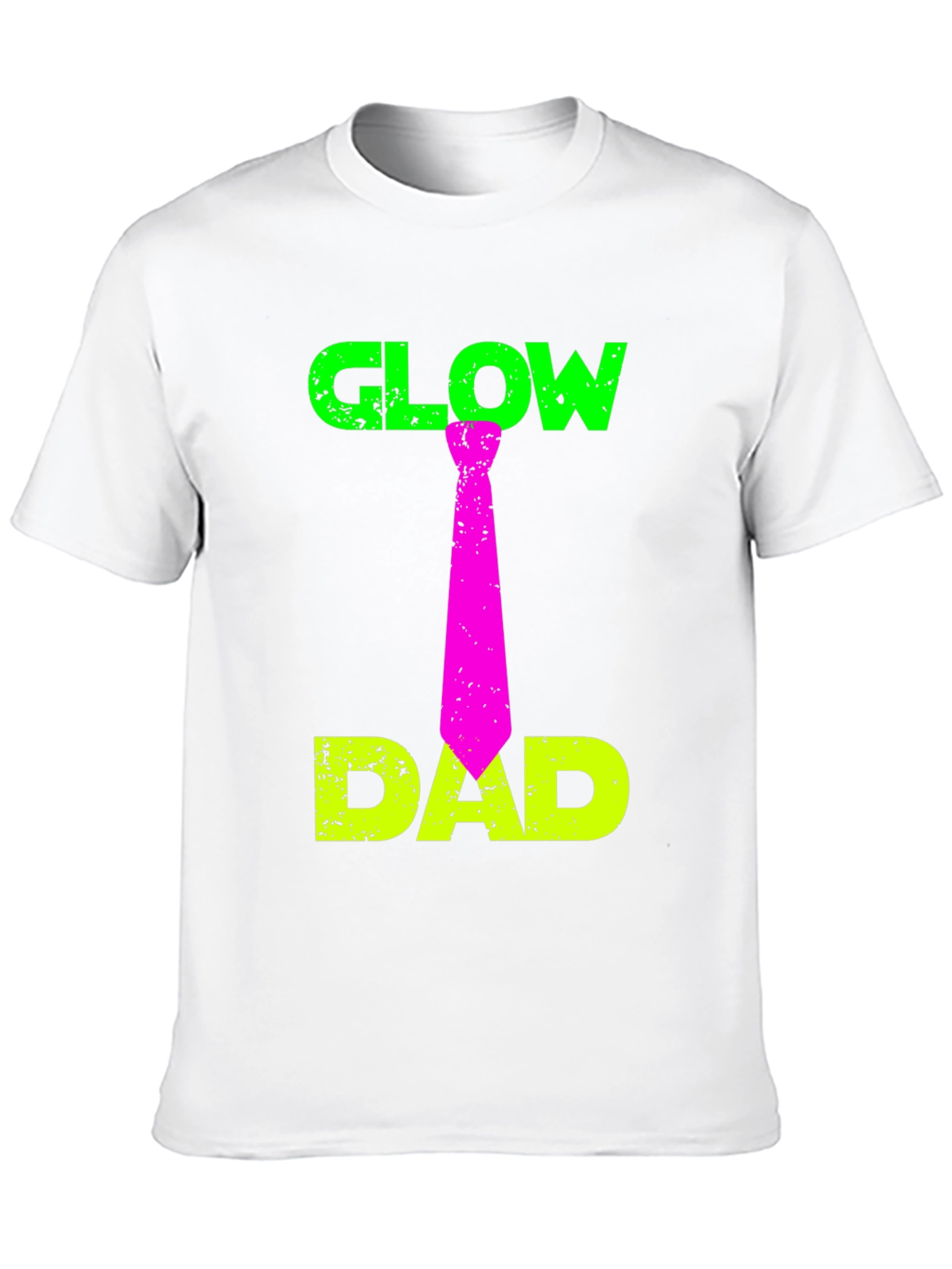 Glow Dad T-Shirt Funny Fathers Day Gift