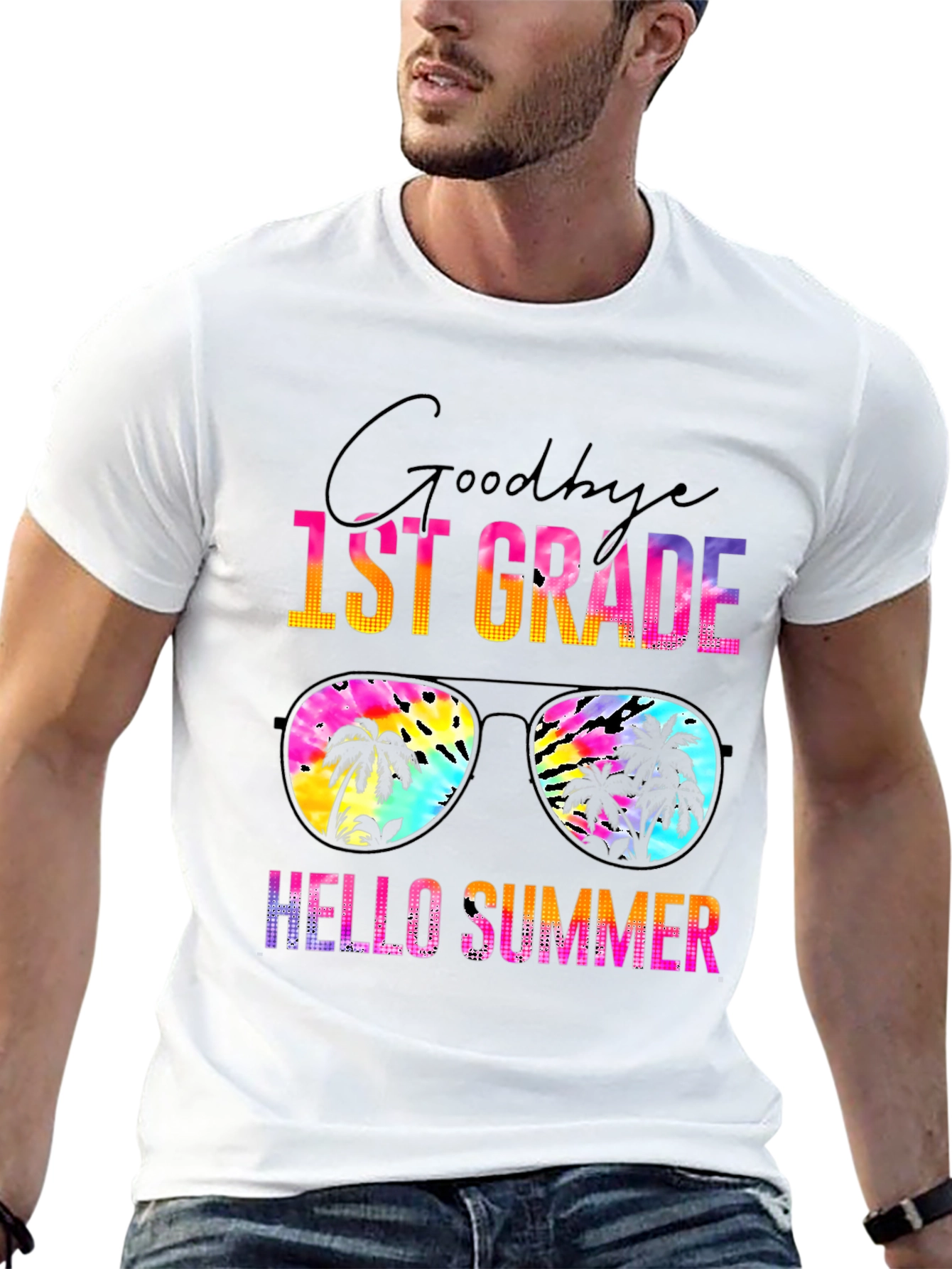 Goodbye 1st Grade Hello Summer T-Shirt