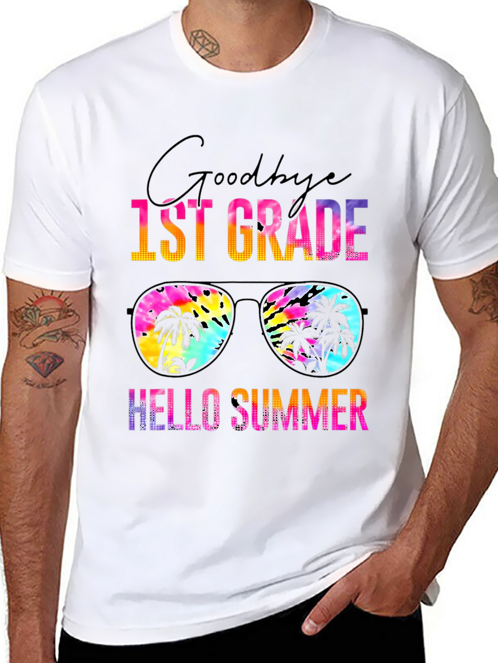 Goodbye 1st Grade Hello Summer T-Shirt