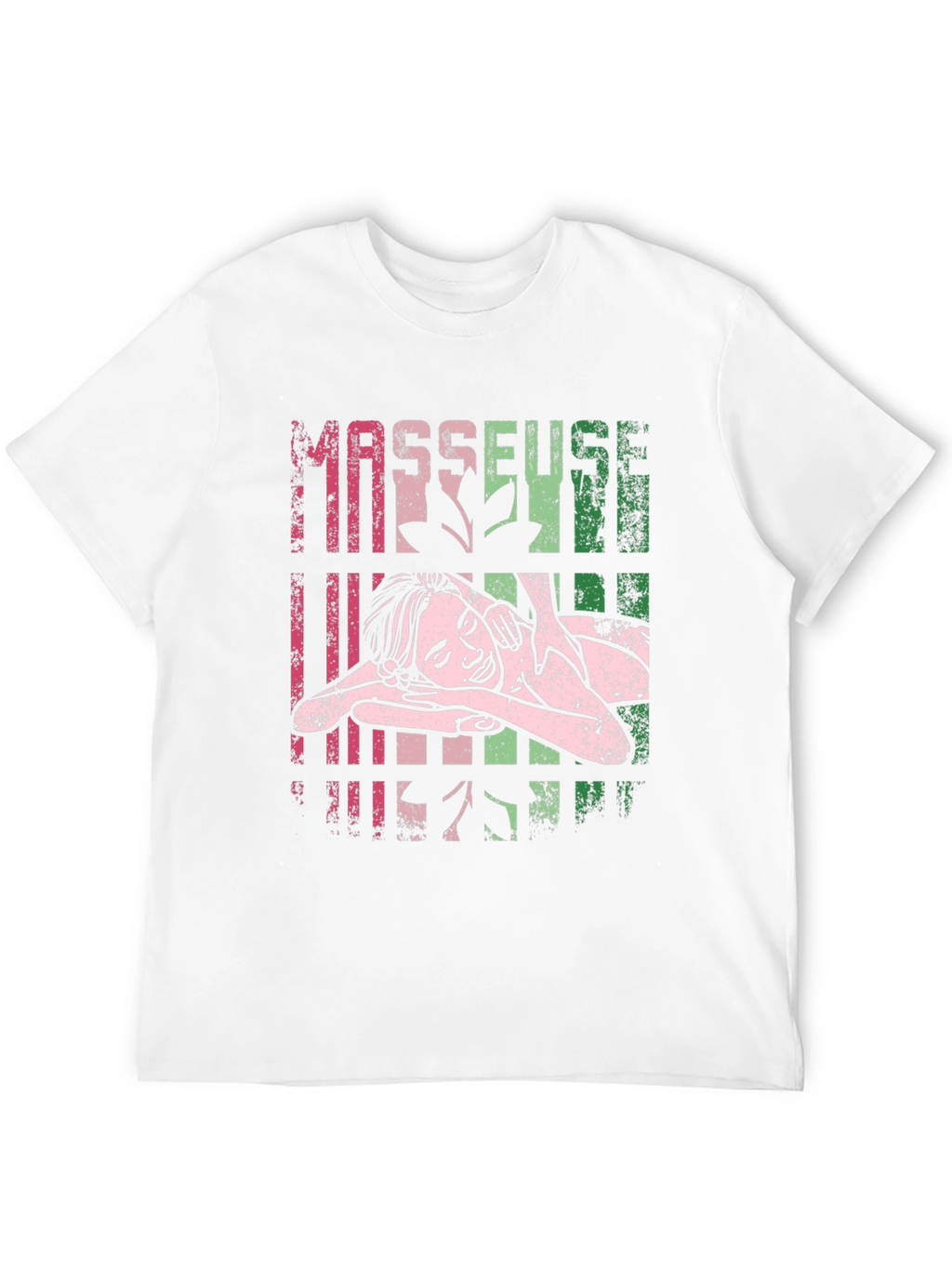 Masseuse Therapist T-Shirt Relaxing Massage Design