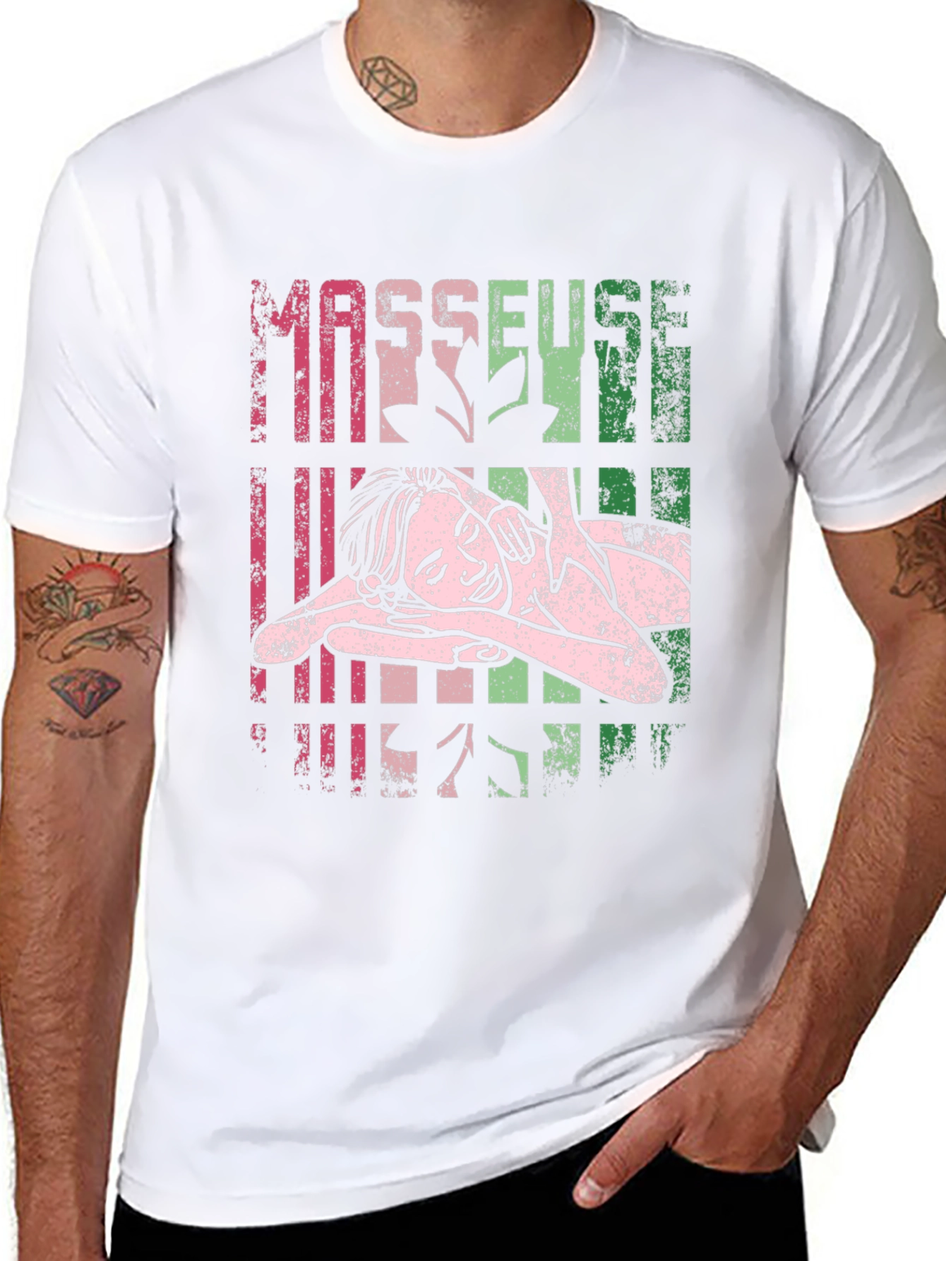 Masseuse Therapist T-Shirt Relaxing Massage Design