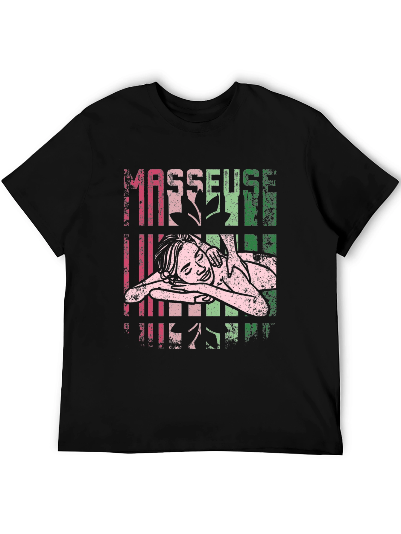 Masseuse Therapist T-Shirt Relaxing Massage Design