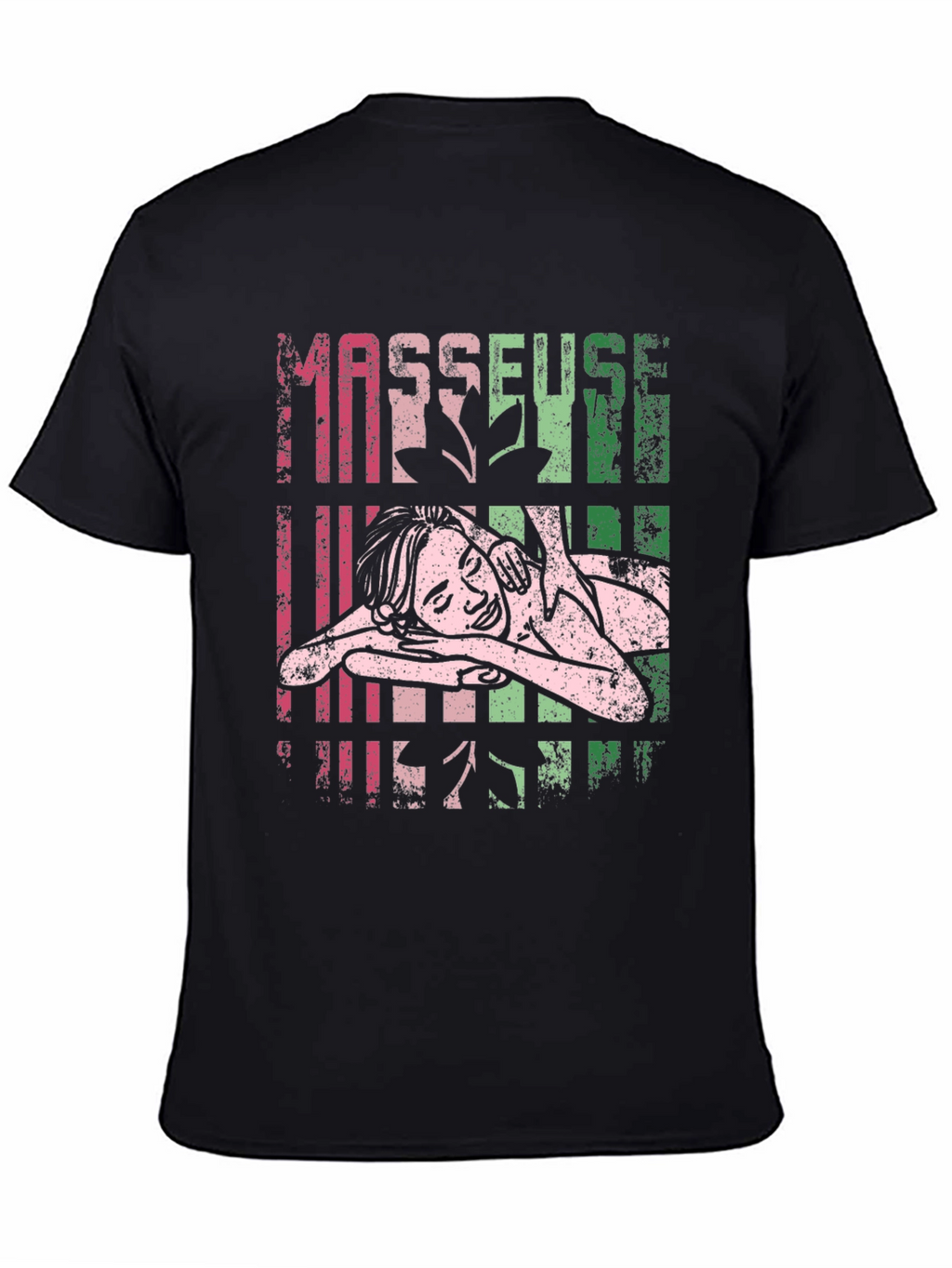 Masseuse Therapist T-Shirt Relaxing Massage Design