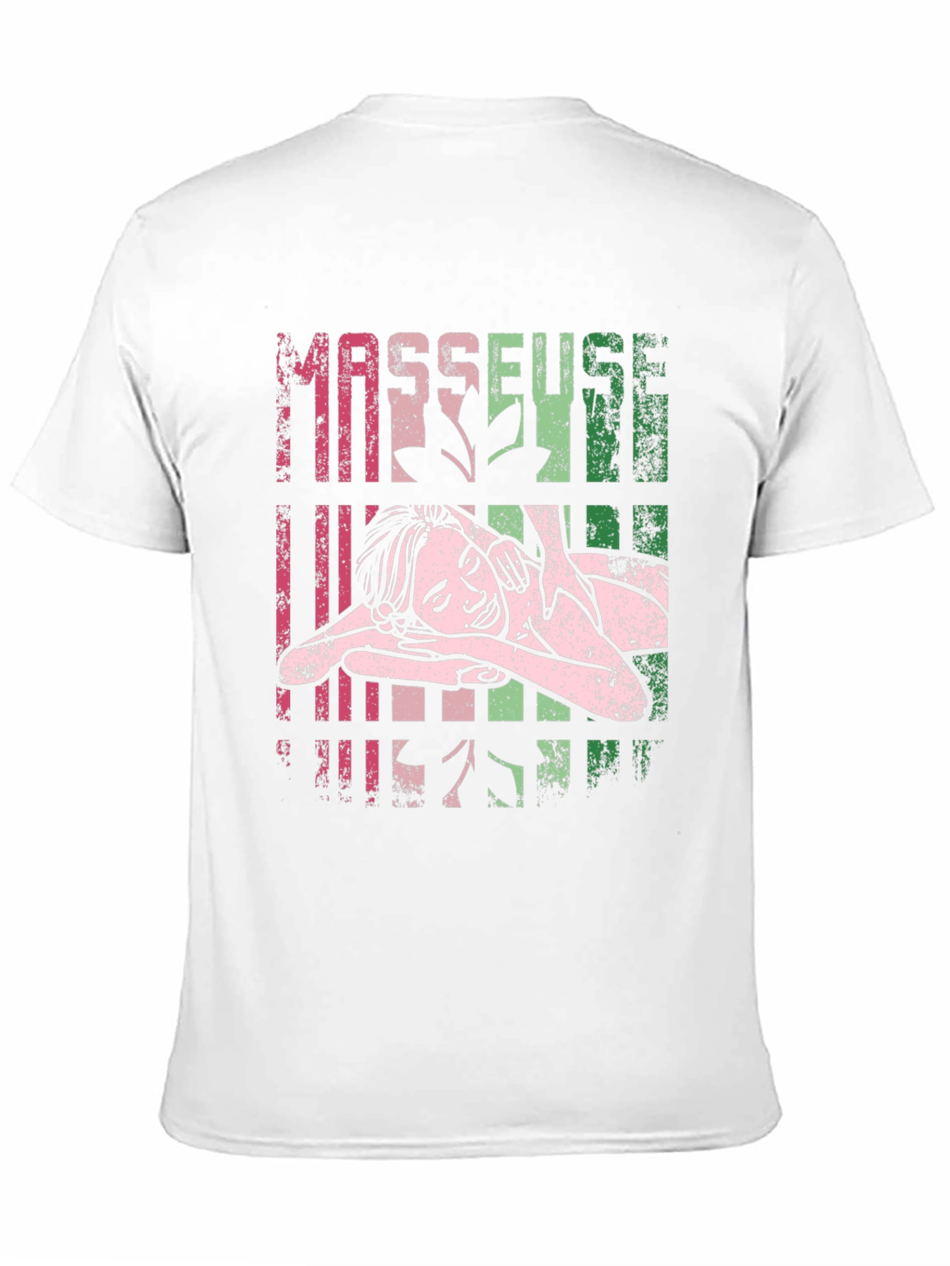 Masseuse Therapist T-Shirt Relaxing Massage Design
