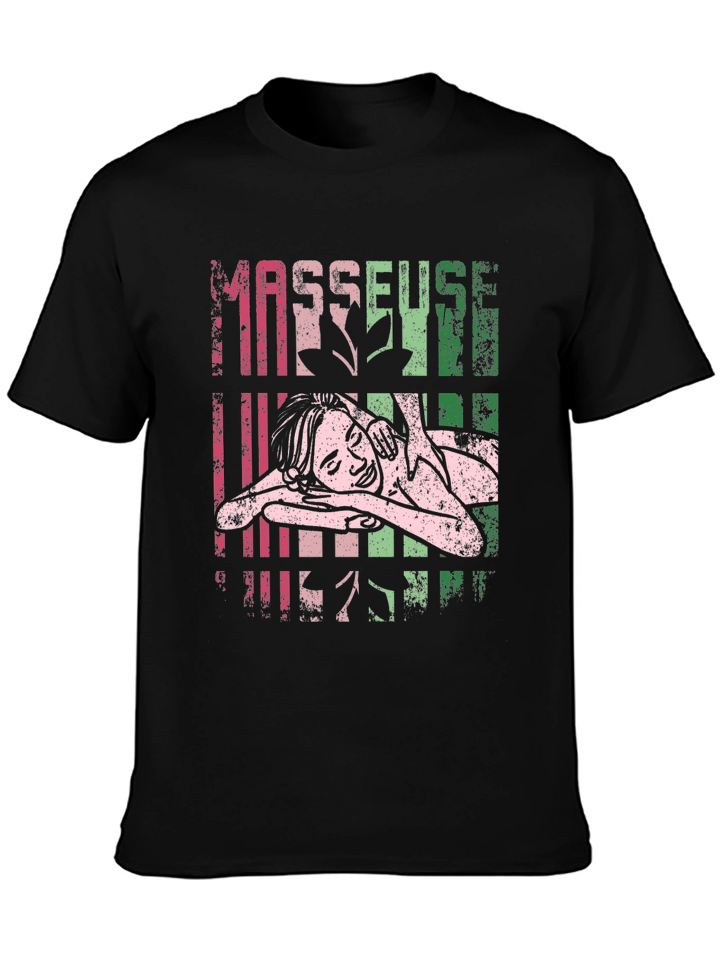 Masseuse Therapist T-Shirt Relaxing Massage Design