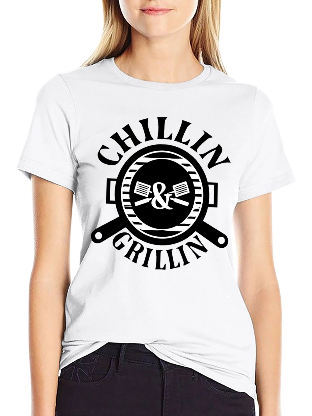 Chillin & Grillin Graphic Tee