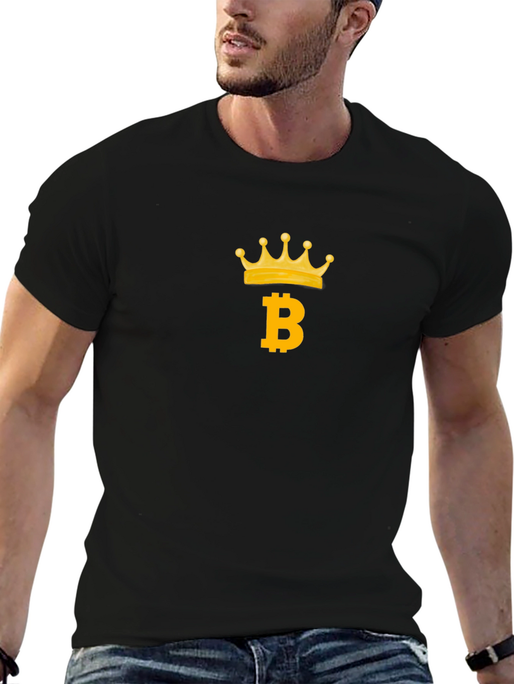 Bitcoin King Tee - Crypto Currency T-Shirt