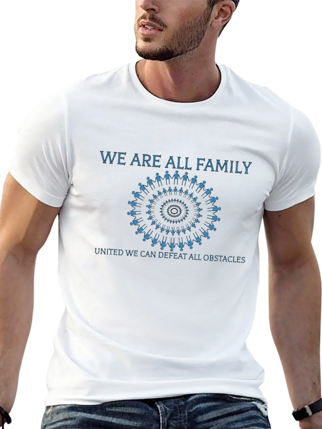 Unity Family Graphic Tee - Defeat Obstacles