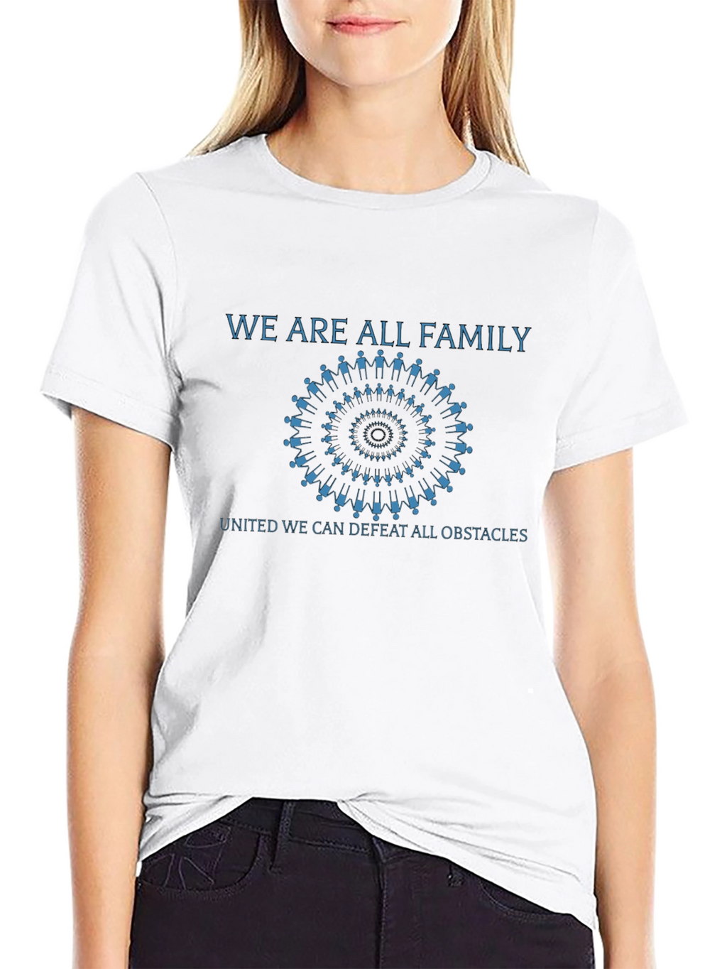 Unity Family Graphic Tee - Defeat Obstacles