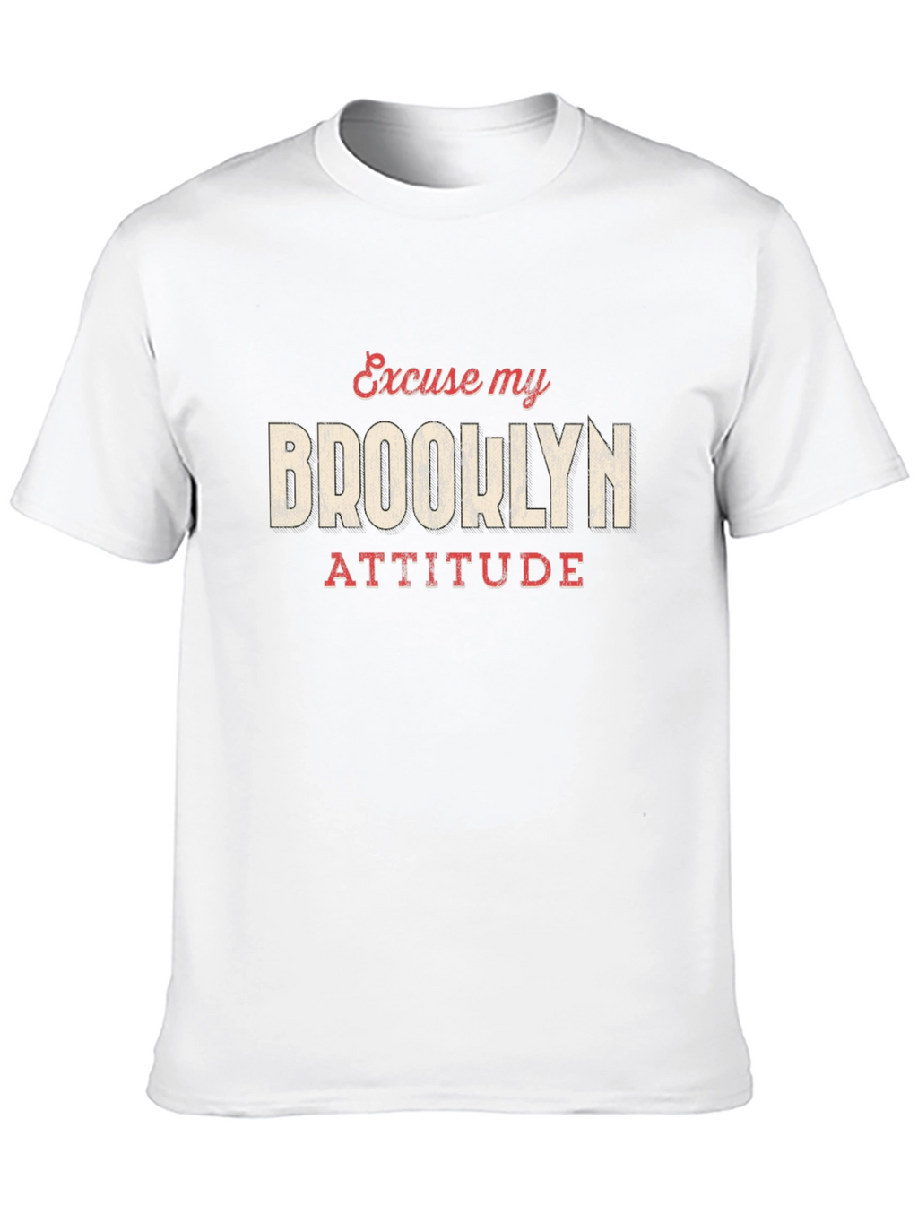 Brooklyn Attitude Graphic Tee - Trendy Style