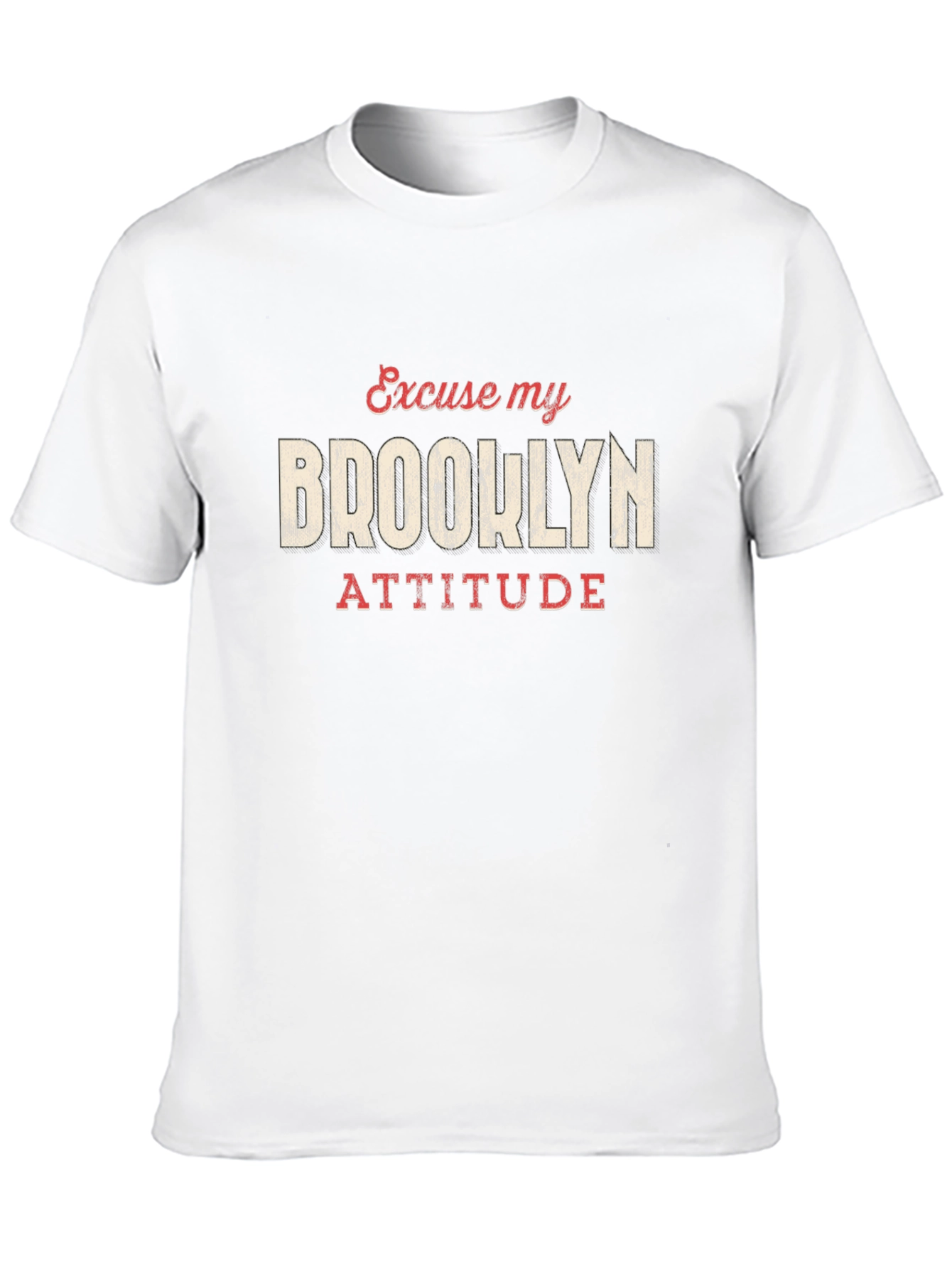 Brooklyn Attitude Graphic Tee - Trendy Style