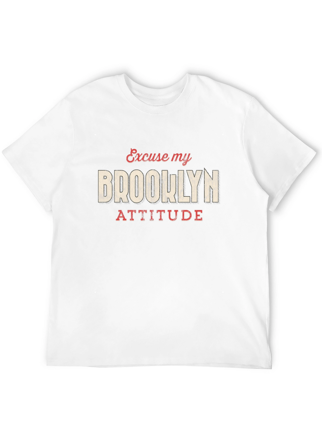 Brooklyn Attitude Graphic Tee - Trendy Style