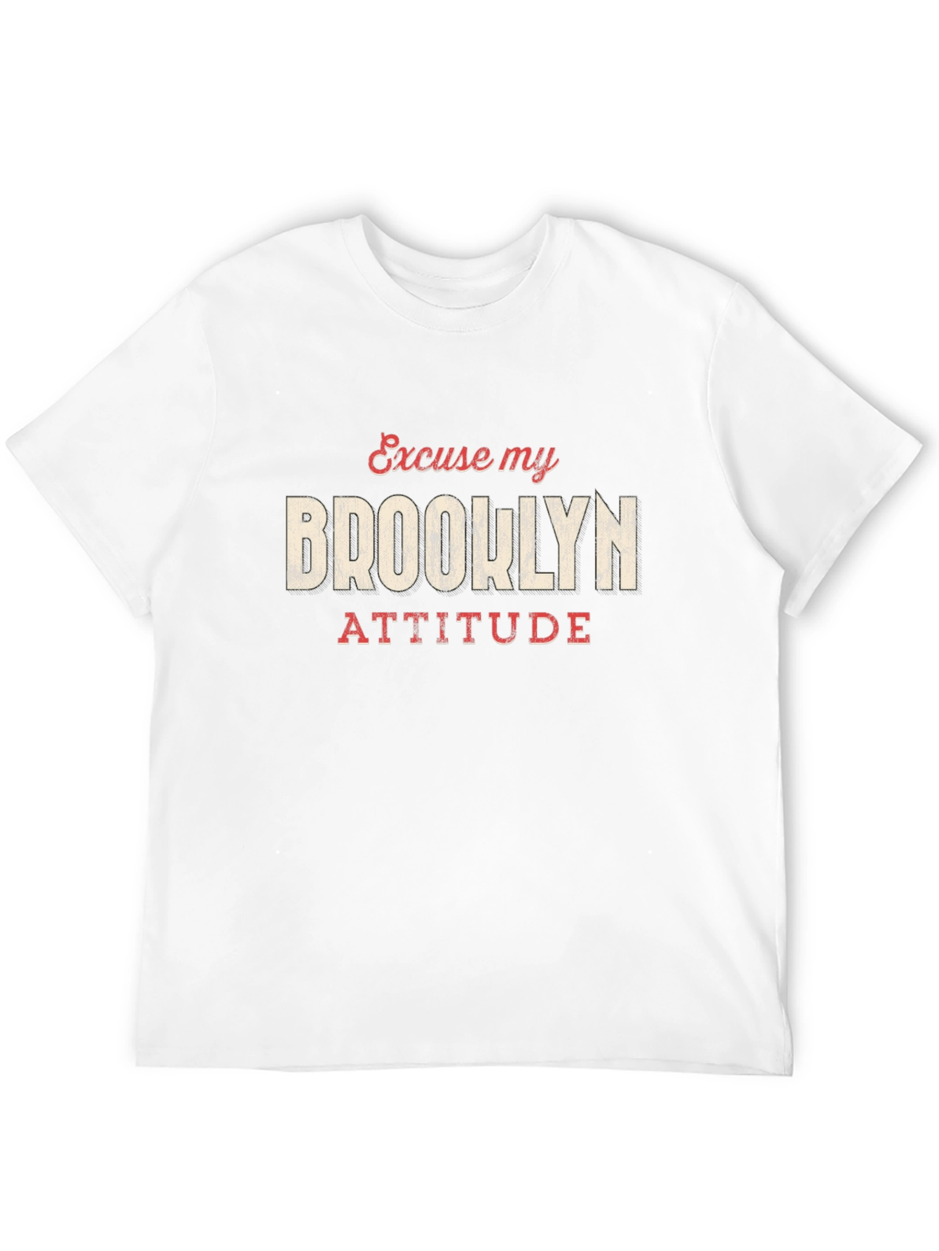 Brooklyn Attitude Graphic Tee - Trendy Style