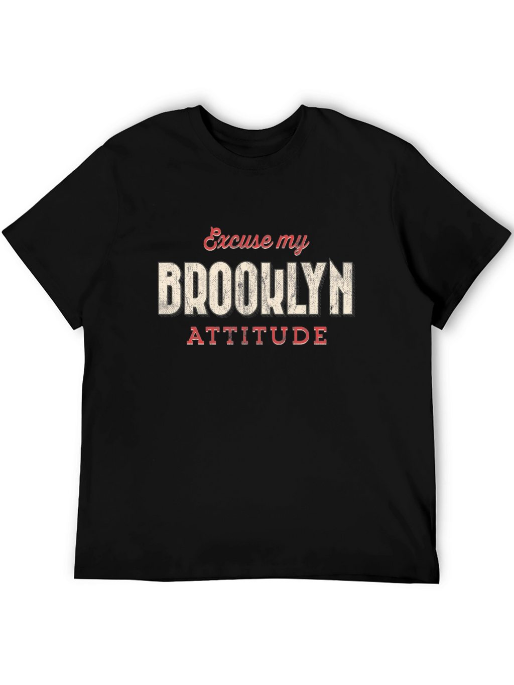 Brooklyn Attitude Graphic Tee - Trendy Style