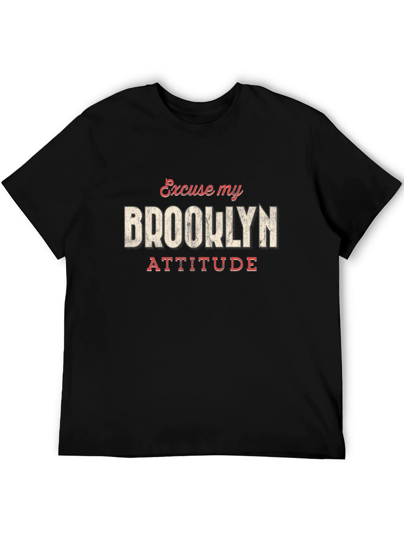 Brooklyn Attitude Graphic Tee - Trendy Style
